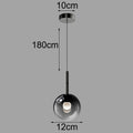 Nordic Glass Pendant Light for Bedroom