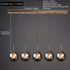 Nordic Glass Pendant Light for Dining Room