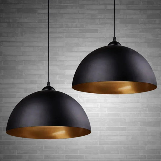 Industrial Iron Pendant Light for Kitchen Island