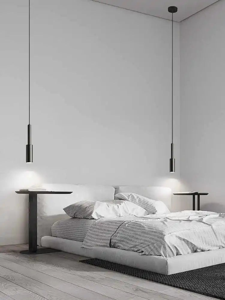 Lámpara colgante de hierro minimalista para comedor