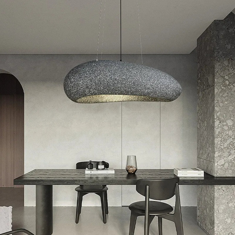 Minimalist Wabi Sabi Pendant Light for Dining Room
