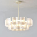 Nordic Fabric Pendant Light with Textured Shade