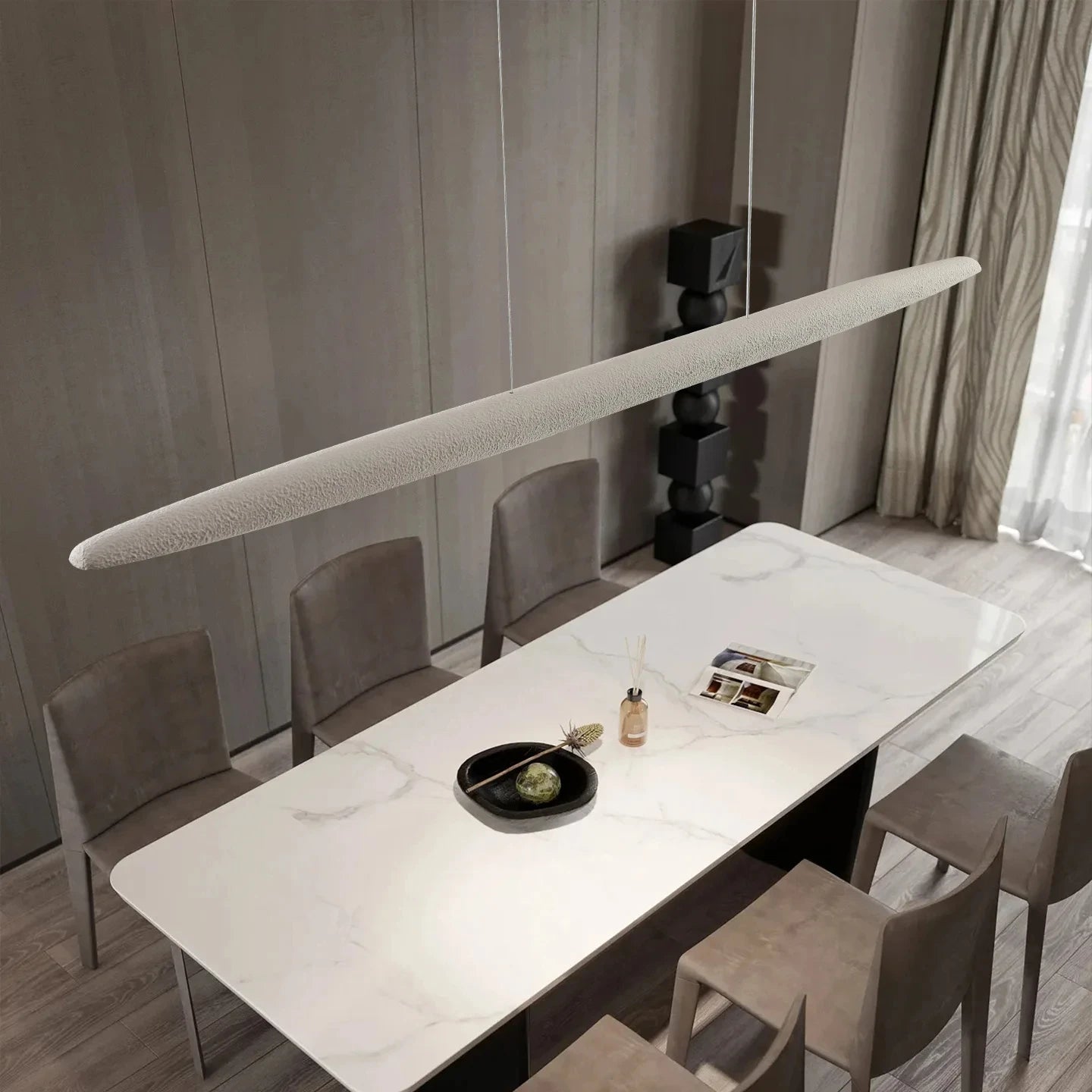 Minimalist Iron Pendant Light for Dining Room