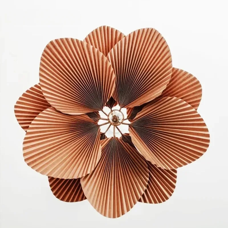 Bohemian Paper Pendant Light - Flower Design