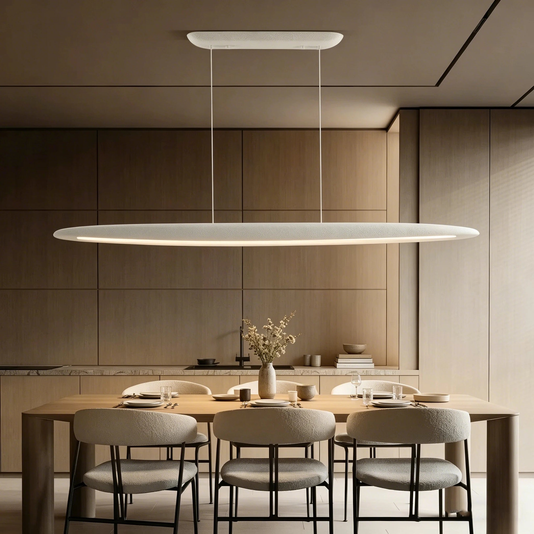 Lámpara Colgante Minimalista de Hierro para Comedor