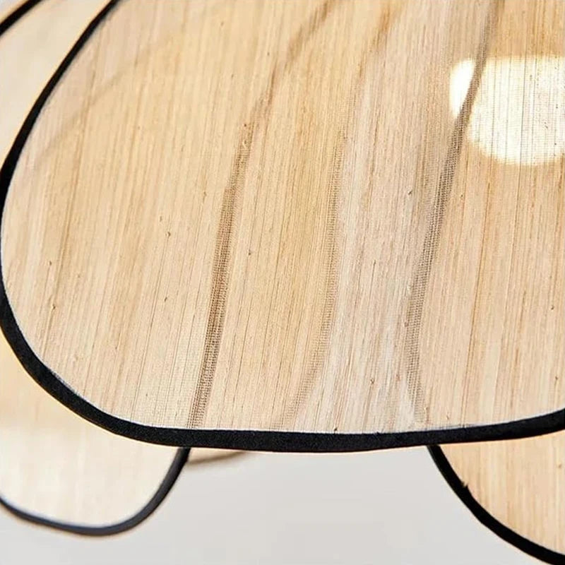 Nordic Fabric Pendant Light with 3 Color Temperature