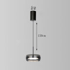 Lámpara Colgante Nórdica de Cristal para Comedor