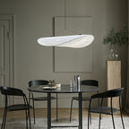 Silk Art Pendant Chandelier - Modern Bedroom Light