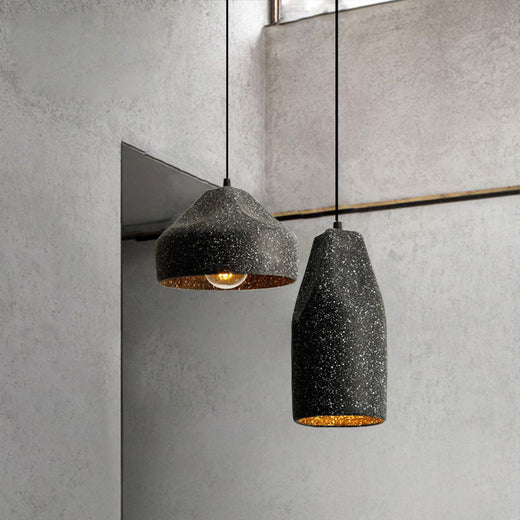 Lámpara Colgante de Cemento Industrial Nórdica Minimalista