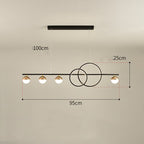 Modern Aluminum Pendant Light | Nordic Dining Design