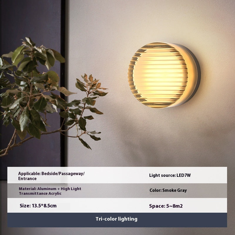 Water Ripple Acrylic Wall Lamp for Living Room