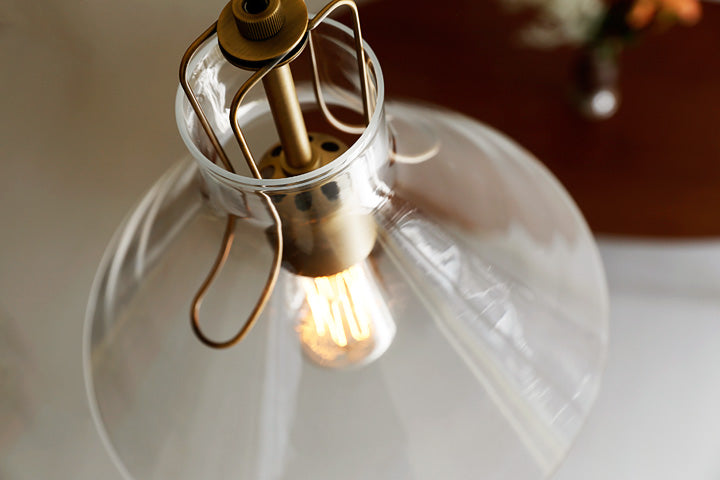 Creative Umbrella Glass Pendant Chandelier