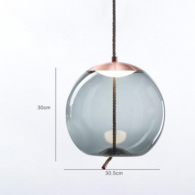 Lámpara de araña colgante de cristal moderno con luz LED