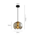Modern Glass LED Pendant Chandelier