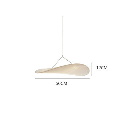 Candelabro sencillo de seda para restaurante con luz de dormitorio