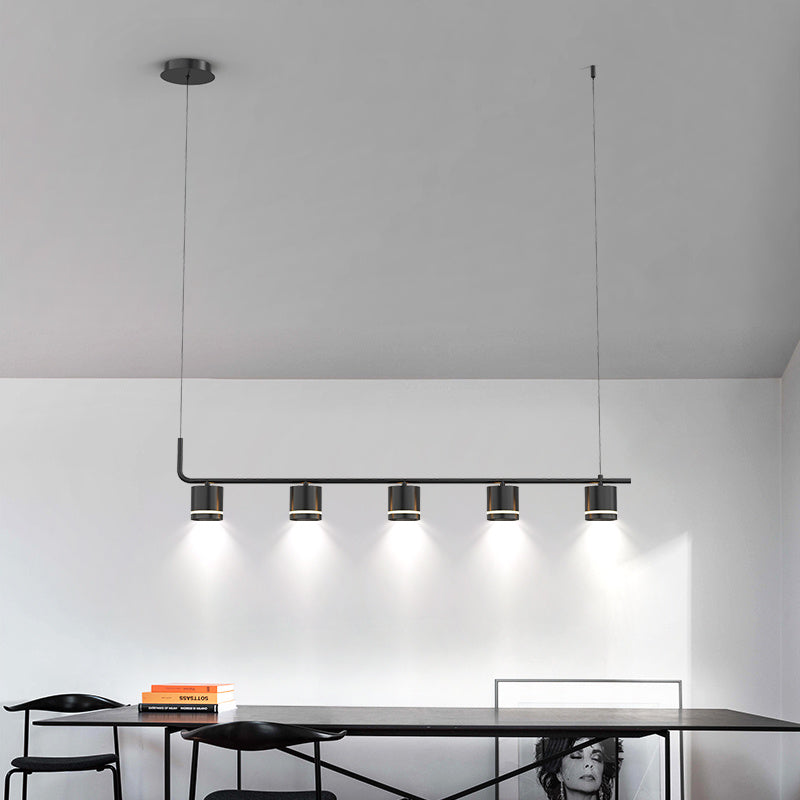 Modern Iron Pendant Light Multi-Head Dining Chandelier