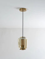 Lámpara colgante de cristal nórdico - Candelabro minimalista