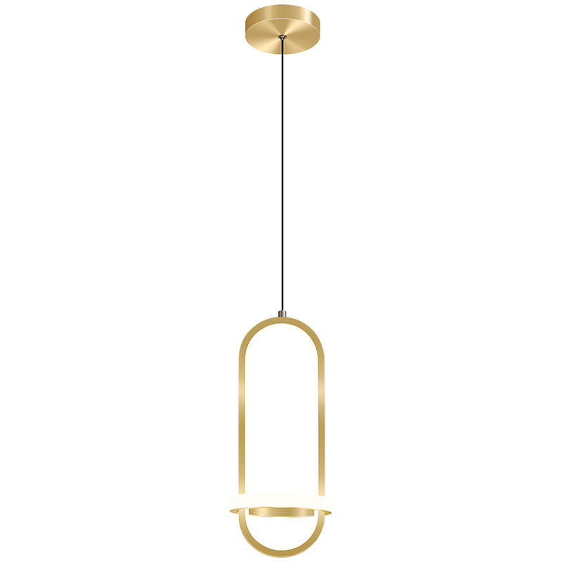 Modern LED Aluminum Ceiling Light Bedroom Pendant