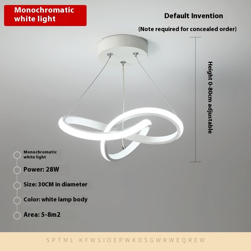 Crystal Pendant Light Modern Minimalist Design