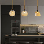 Modern Glass Pendant Chandelier for Bedroom
