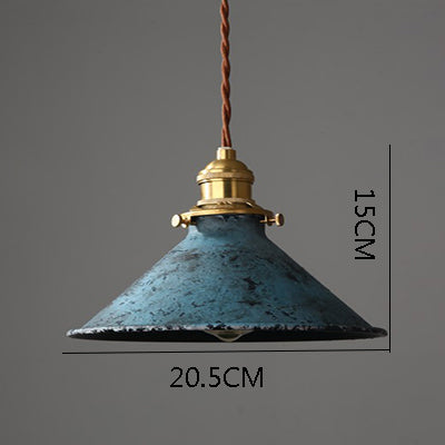 Cafe Pendant Lamp Copper & Iron Design