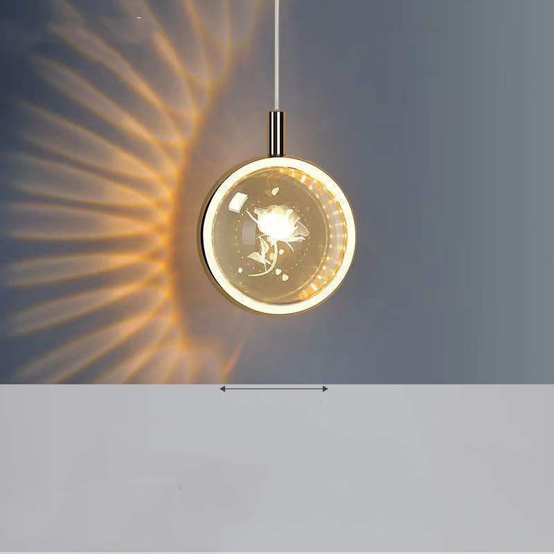Nordic Art Single Head Pendant Light, Aluminum Alloy