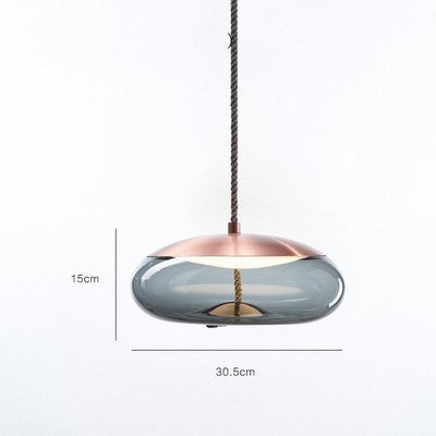 Lámpara de araña colgante de cristal moderno con luz LED
