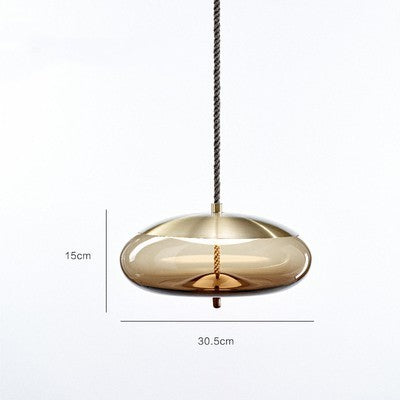 Lámpara de araña colgante de cristal moderno con luz LED
