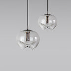 Modern Glass LED Pendant Chandelier