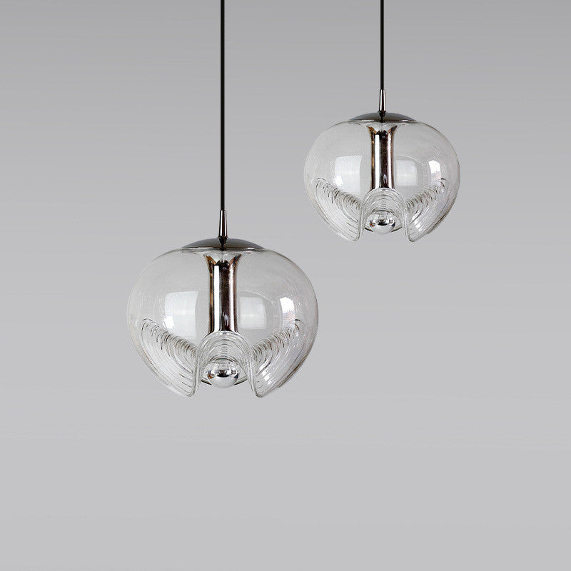 Modern Glass LED Pendant Chandelier
