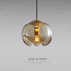 Glass Modern Minimalist Pendant Chandelier
