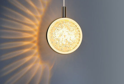 Nordic Jellyfish Crystal Pendant Light