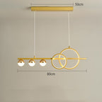 Modern Aluminum Pendant Light | Nordic Dining Design