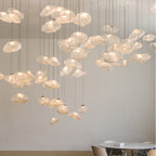 Modern Glass Pendant Chandelier Light