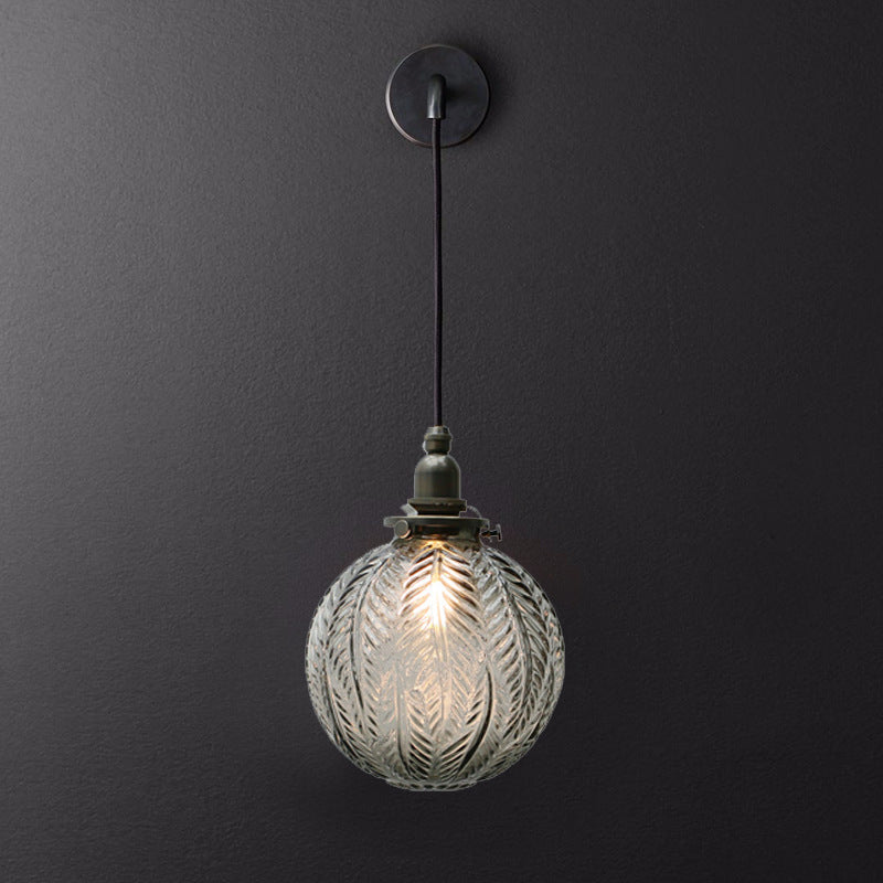 Vintage Glass Pendant Light Nordic Droplight