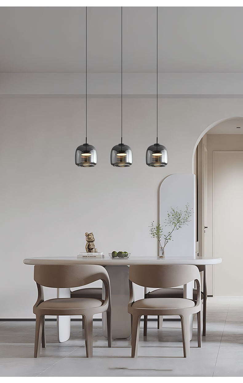 Lámpara de noche minimalista italiana para dormitorio o comedor