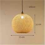 Zen Pastoral Pendant Light Minimal Tea Room