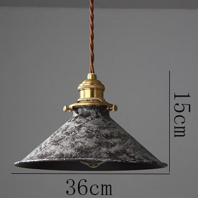 Cafe Pendant Lamp Copper & Iron Design