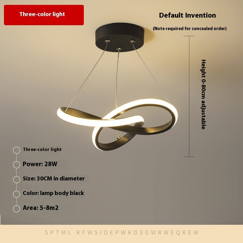Crystal Pendant Light Modern Minimalist Design