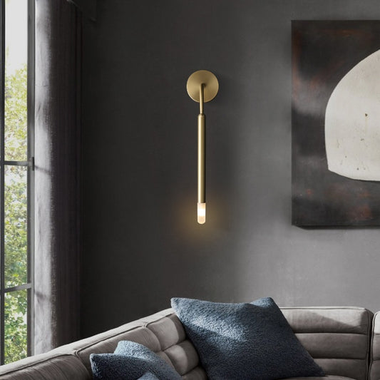 Modern Nordic Copper Wall Lamp Bedside Light