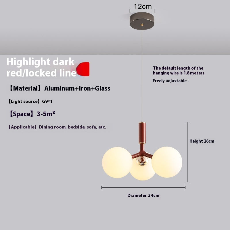 Nordic Pendant Light Bedroom Corridor Fixture