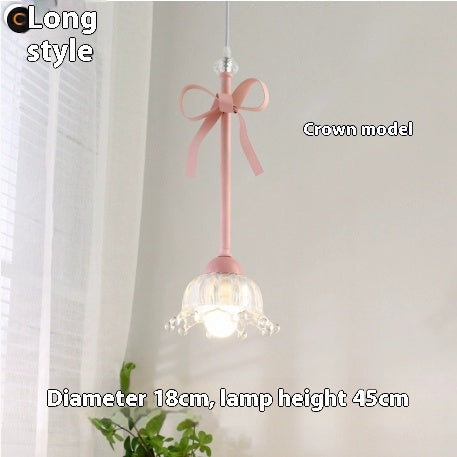 Cream Pendant Lamp Minimal Hanging Light