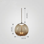Nordic Glass Pendant Chandelier Single Head