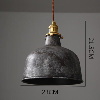 Cafe Pendant Lamp Copper & Iron Design