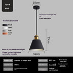 Nordic Iron Pendant Chandelier - Dining Room