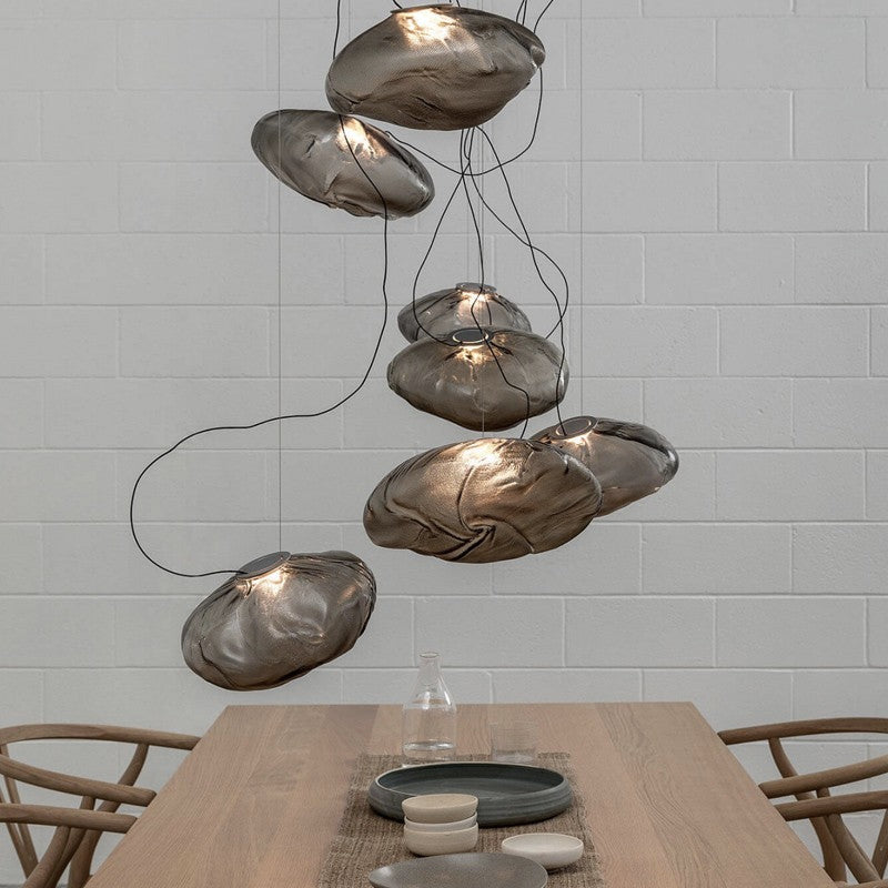 Modern Glass Pendant Chandelier Light