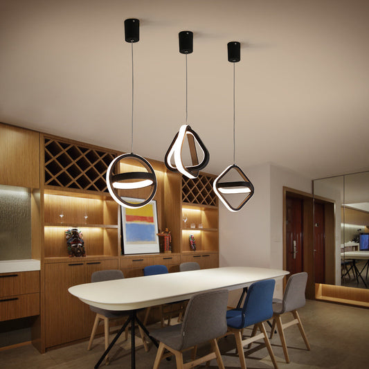 Nordic Iron Long Line Pendant Light